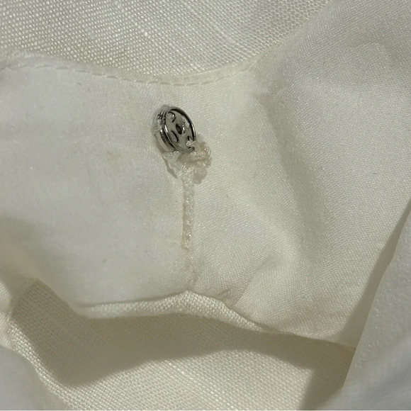 BANANA REPUBLIC SZ 4P Jumpsuit Wide Leg Cropped Linen Blend  NEW WITH TAG - Picture 11 of 16